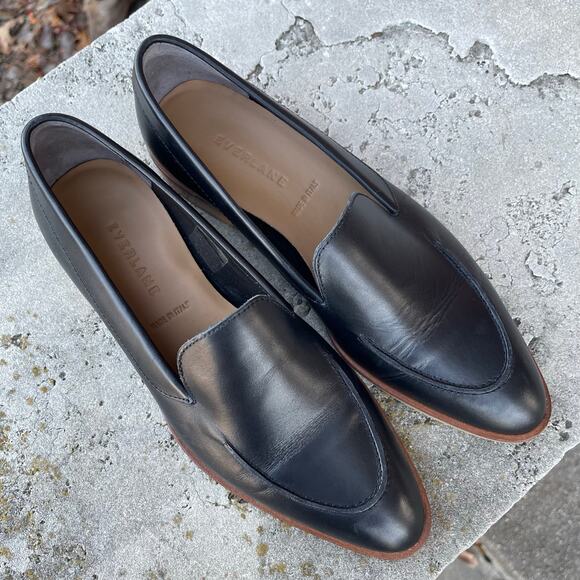 NEW Everlane The Modern Loafer in Black Size 7 - Picture 2 of 5